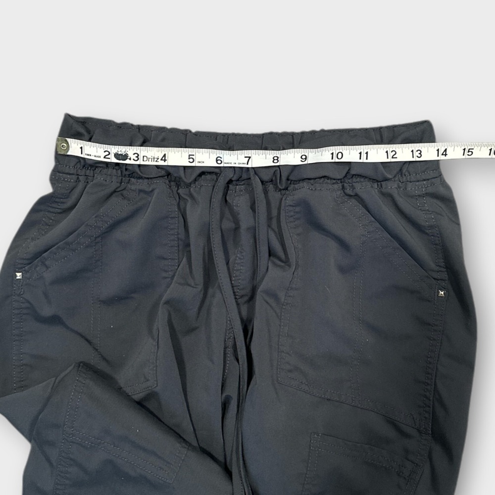 Scrubstar Womens Size M Scrub Pants Premium Ultimate Jogger Pewter Gray Medical - Picture 7 of 11